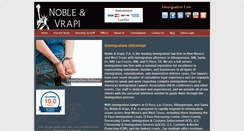 Desktop Screenshot of noblelawfirm.com